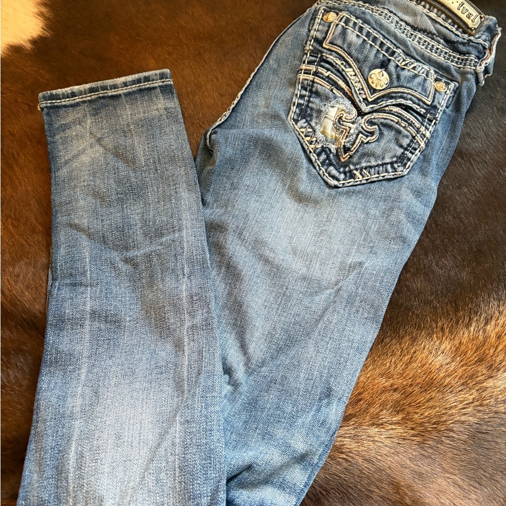 Rock Revival Light Blue Skinny Jeans
